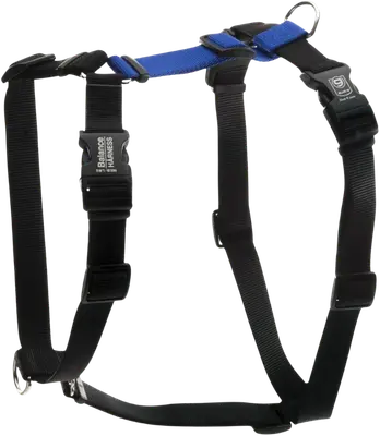 Blue-9 Balance dog harness with adjustable webbing straps and buckle neck