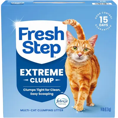 Fresh Step Extreme Clump scented clumping cat litter box
