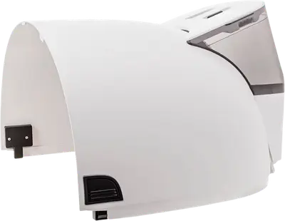 White Litter-Robot 4 LitterHopper automatic litter refill accessory