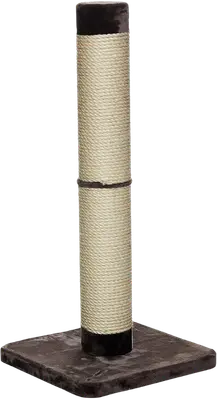MidWest Grand Forte 41-inch cat scratching post with tall sisal-wrapped post and brown square base