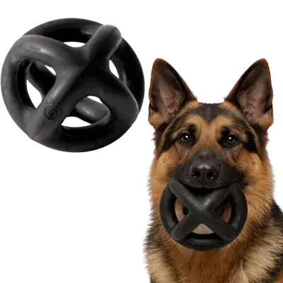 Monster K9 Ring Ball made for powerful medium and large chewers
