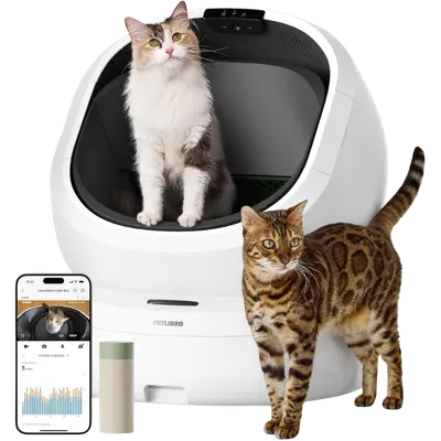 PETLIBRO Luma open-top automatic litter box with removable step
