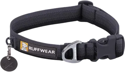 Ruffwear Front Range dog collar with aluminum V-ring and side-release buckle