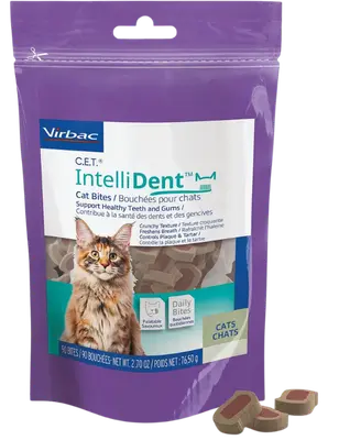 Virbac C.E.T. IntelliDent cat bites pouch