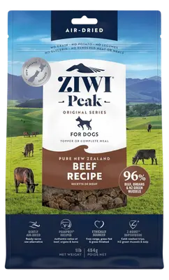 ZIWI Peak Original Air-Dried Beef dog food bag